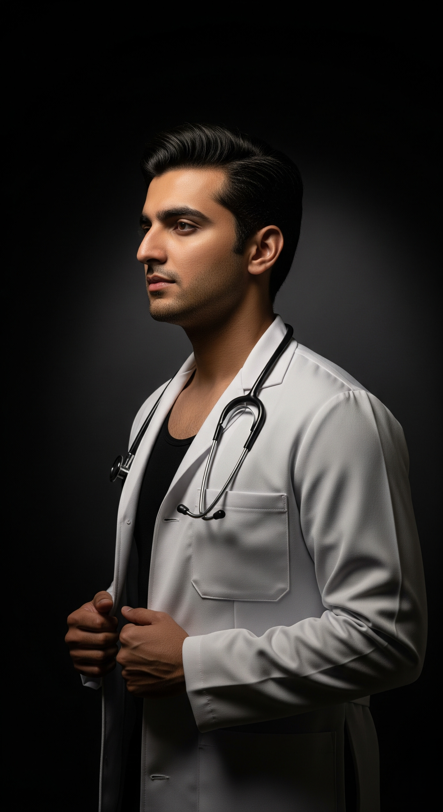 Scrub & Soul Male White Coat