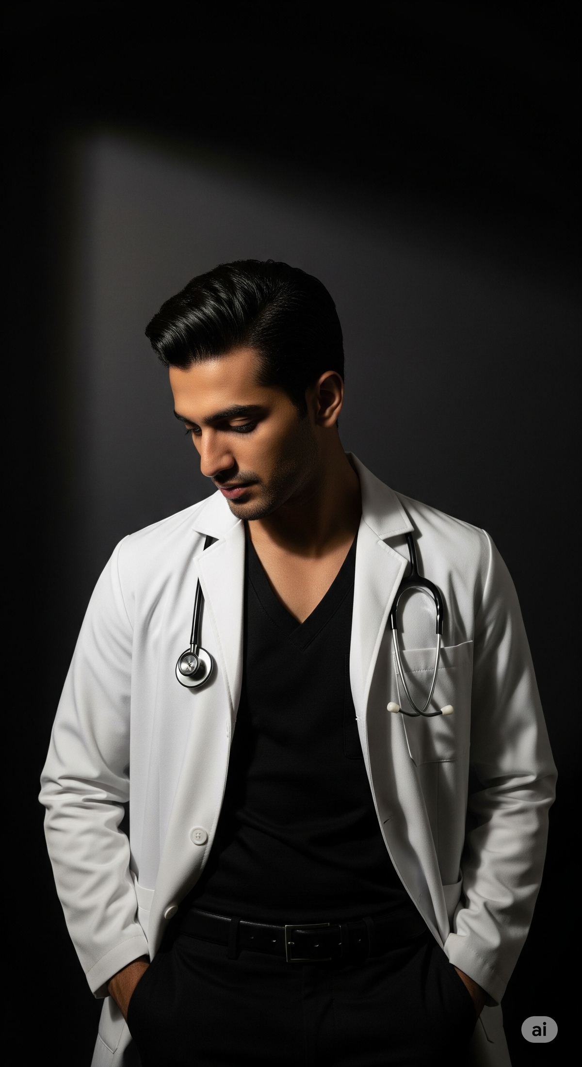 Scrub & Soul Male White Coat