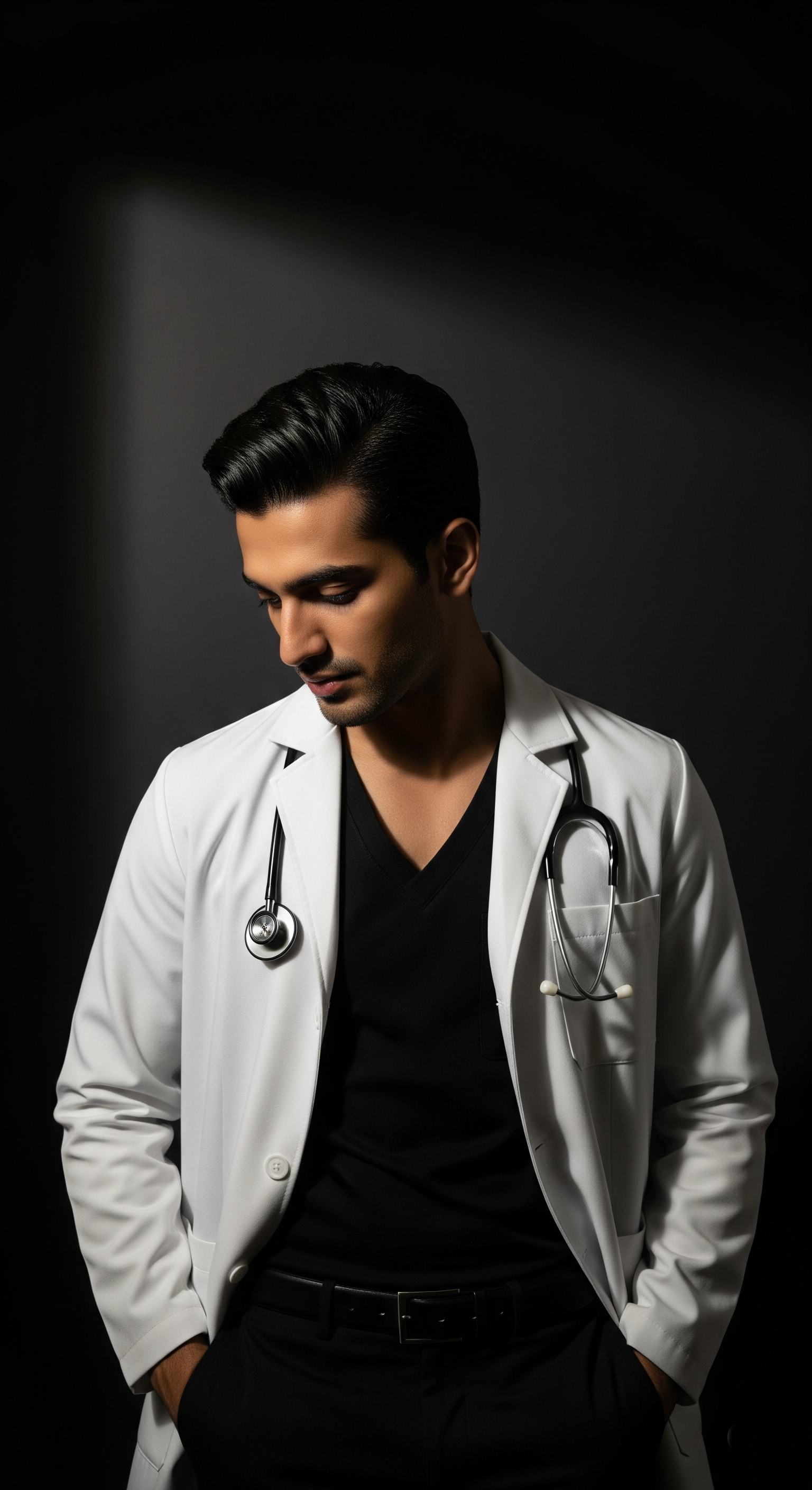 Scrub & Soul Male White Coat